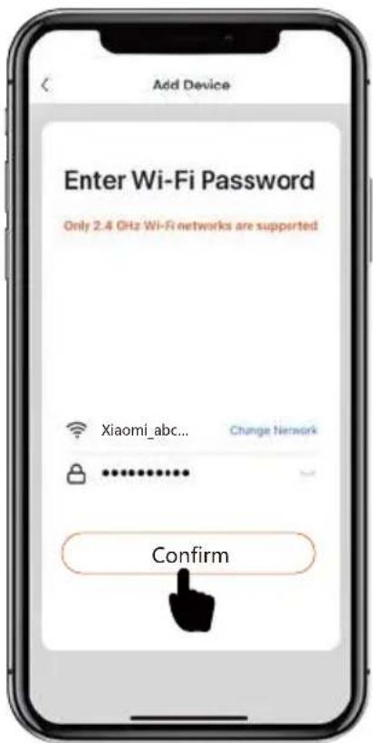 Calorex I-PAC - Please make sure you are connected to the Wi-Fi. - 4