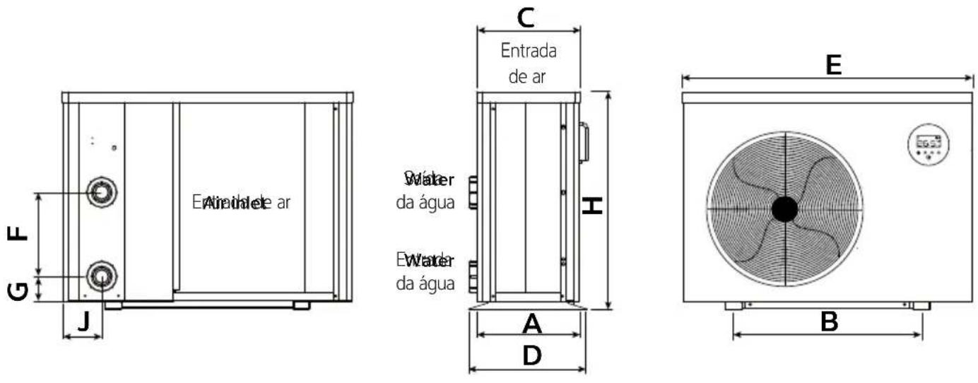Calorex I-PAC - DIMENSOES - 1
