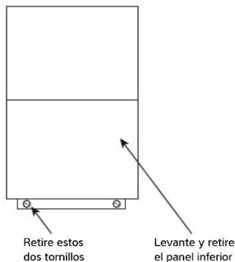 Calorex I-PAC - CONEXION DE LA BOMBA DE CALOR A LA FUENTE DE ALIMENTACION - 1