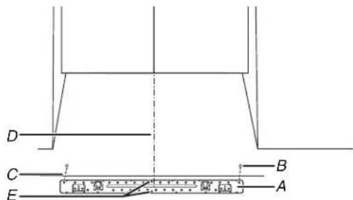 JennAir YJMHF930RSS - Drill holes in Rear Wall - 2