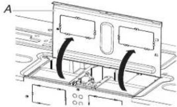 JennAir YJMHF930RSS - Réorientation du moteur du ventilateur pour une installation avec évacuation par le mur - 2