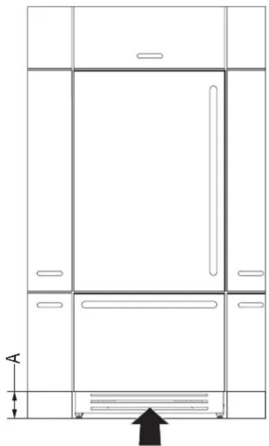 JennAir JKCHR302ML - Install Base Grille - 2