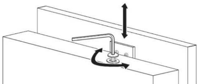 JennAir JKCHR302ML - Fixation des panneaux de porte et du tiroir inférieur - 7