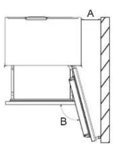 JennAir JKCHR302ML - Dimensions pour l'ouverture des portes - 1