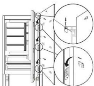 JennAir JKCHR302ML - Fixation des panneaux de porte et du tiroir inférieur - 6
