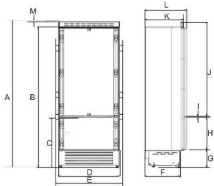 JennAir JKCHL302ML - Product Dimensions - 1