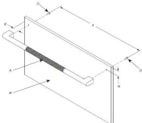 JennAir JKCHL302ML - Install the Freezer Drawer Handle IMPORTANT: - 1