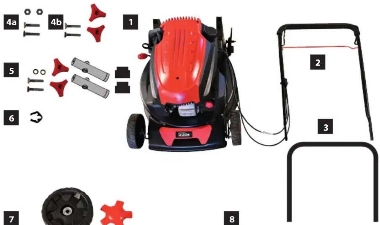 Güde Eco Wheeler 514.6 R - Lieferumfang - 2