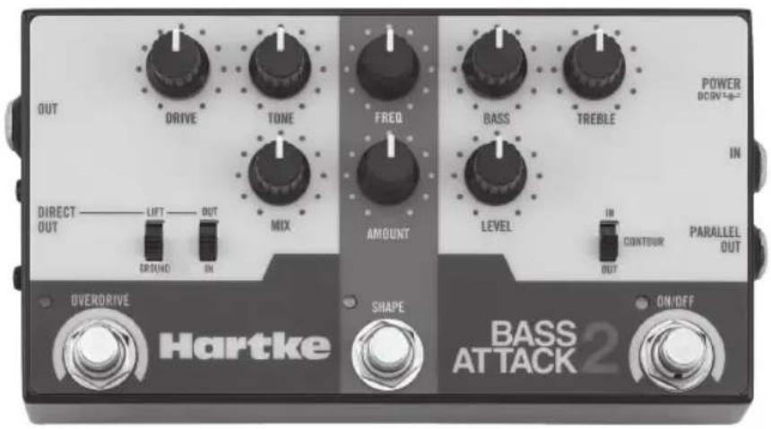 Hartke Bass Attack 2 - Hartke BASS 2 ATTACK - 1