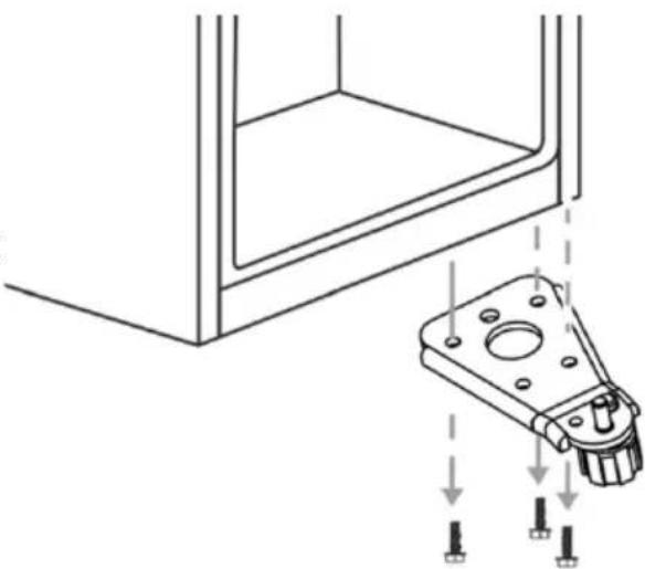 FAGOR FDPN255ES - Instructions pour inverser la porte - 2