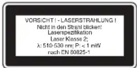 EINHELL TC-LL 2 G - Danger! - 2