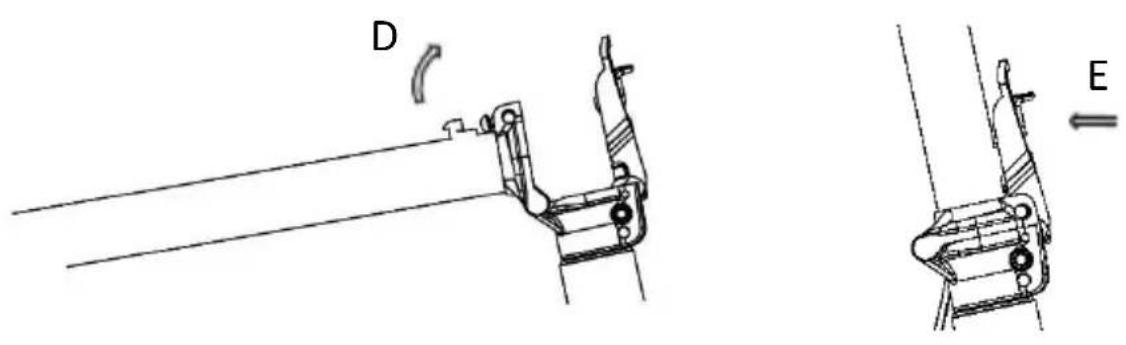 WISPEED C8-40 PRO - Pour déplier la trottinette : - 1