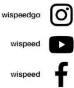 WISPEED C8-40 PRO - RETROUVEZ-NOUS SUR LES RESEAUX SOCIAUX ET TENEZ VOUS AU COURANT DE NOTRE ACTUALITE ! - 1