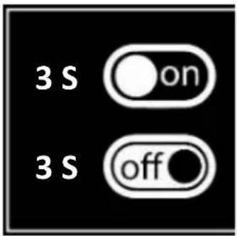 WISPEED C8-40 PRO - Mode de fonctionnement du Bouton ON/OFF - 2