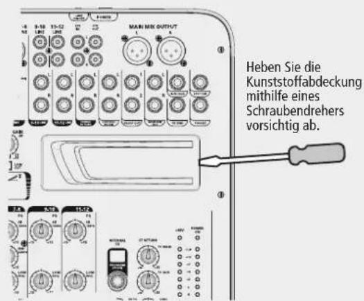 RCF L-PAD 10C - OPTIONALE KARTEN FÜR DEN RCF mixing consoles Installation und Gebrauch - 1
