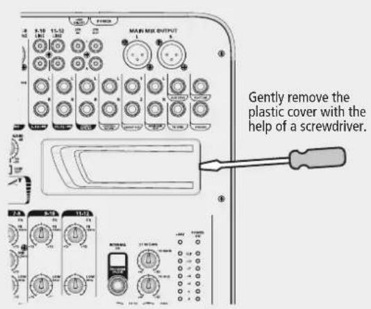 RCF L-PAD 10C - RCF mixing consoles OPTIONAL CARDS Installation and use - 1