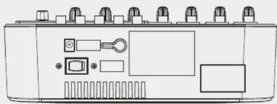 RCF L-PAD 10C - ReaR Panel / PannelIO POSTeRIORe / Panneau aRRIÈRe / Panel TRaSeRO / geRÄTeRÜCKSeITe - 1