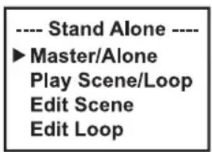 Cameo AZOR SP2 - MENÚ STAND ALONE - 2