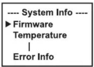 Cameo AZOR SP2 - INFORMAZIONI DI SISTEMA (System Info) - 2