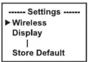 Cameo AZOR SP2 - SYSTEM SETTINGS (Settings) - 2