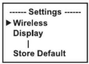 Cameo AZOR SP2 - IMPOSTAZIONI DI SISTEMA (Settings) - 2