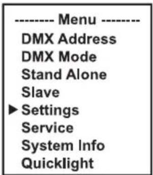 Cameo AZOR SP2 - CONFIGURACIÓN DEL SISTEMA (Settings) - 1