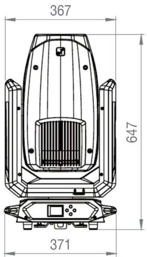 Cameo AZOR SP2 - DIMENSIONS (mm) - 1
