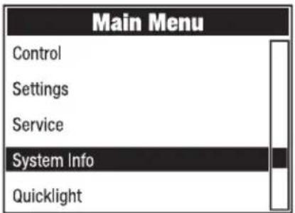 Cameo OTOS W6 - INFORMACJE O SYSTEMIE (System info) - 1