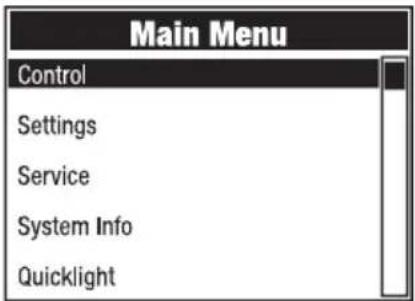 Cameo OTOS W6 - MENU STAND-ALONE (Stand Alone) - 1