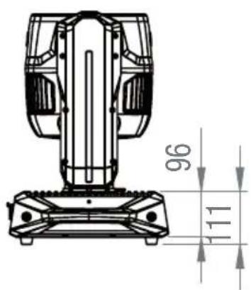 Cameo OTOS W6 - DIMENSIONS (mm) - 1