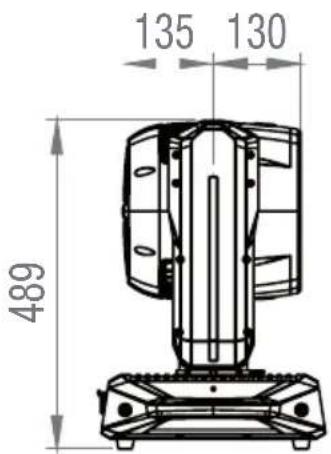 Cameo OTOS W6 - DIMENSIONS (mm) - 3