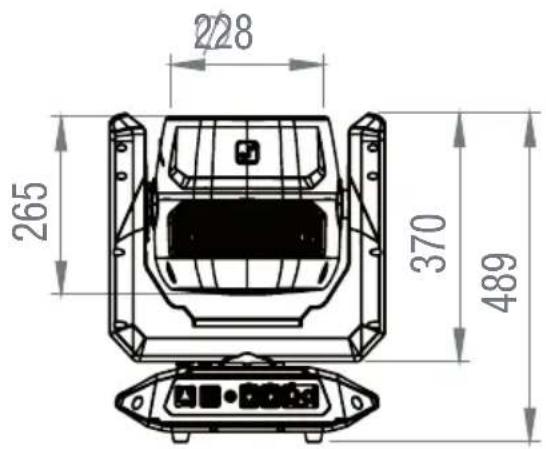 Cameo OTOS W6 - DIMENSIONS (mm) - 4