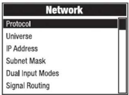 Cameo OTOS W6 - USTAWIENIA SIECIOWE (Network) - 2