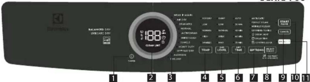 ELECTROLUX ELFE7738AW - NOTA - 2