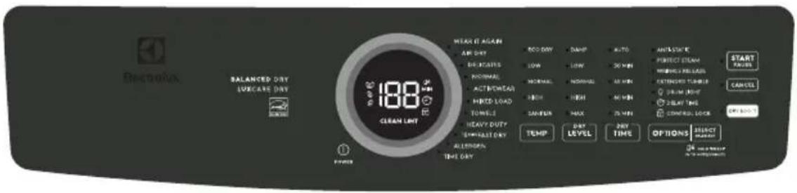 ELECTROLUX ELFE7738AW - Piezas de recambio en EE. UU. y Canadá - 8