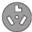 ELECTROLUX ELFG7738AW - Electrical connection (non-Canada) - 3 wire cord - 1