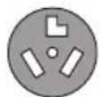 ELECTROLUX ELFG7738AW - Cable de alimentación de 3 hilos (no suministrado) - 1