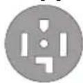 ELECTROLUX ELFG7738AW - 4-wire power supply cord (not supplied) - 1