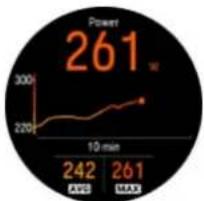 POLAR Vantage M3 - PARCOURIR LES VUES D'ENTRAINEMENT - 8