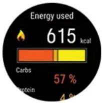 POLAR Vantage M3 - RÉSUMÉ DES SOURCES D'ÉNERGIE - 1