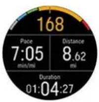 POLAR Vantage M3 - PARCOURIR LES VUES D'ENTRAINEMENT - 1