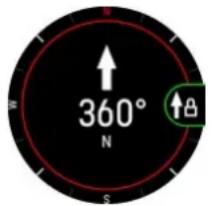 POLAR Vantage M3 - UTILISATION DE LA BOUSSOLE PENDANT UNE SEANCE D'ENTRAINEMENT. - 1