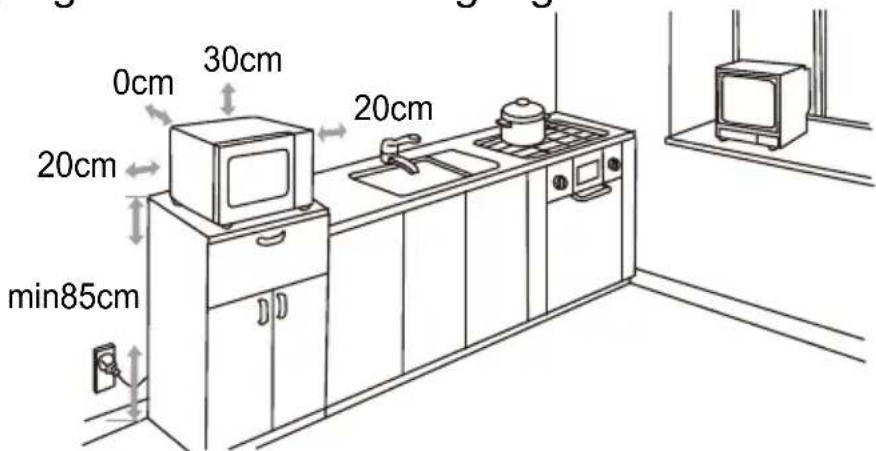 TEKA MW FS20 G - INSTALLATION - 1
