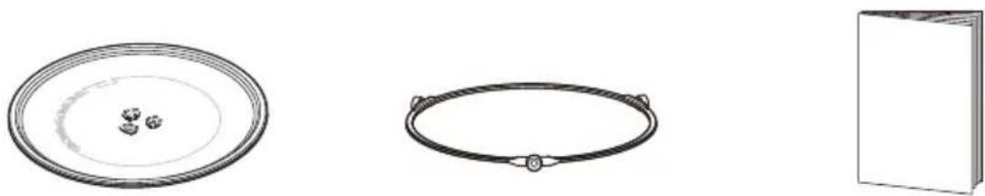 TEKA MW FS20 G - NAMES OF OVEN PARTS AND ACCESSORIES - 1
