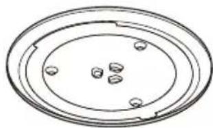 TEKA MWE FS20 G - NOMS DES PIECES ET ACCESSOIRES DU FOUR - 1