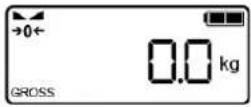 Kern TMCN 200K-1M-A - Store the weight of an object placed on the weighing plate: - 1