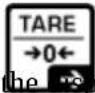 Kern TMCN 200K-1M-A - Enter the pre-tare value manually via the keyboard: - 12