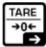 Kern TMCN 200K-1M-A - Pre-Tare-Wert löschen: - 3