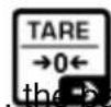 Kern TMCN 200K-1M-A - Delete pre-tare value: - 1