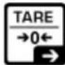 Kern TMWN 300K-1M-A - Pre-Tare-Wert abrufen: - 3